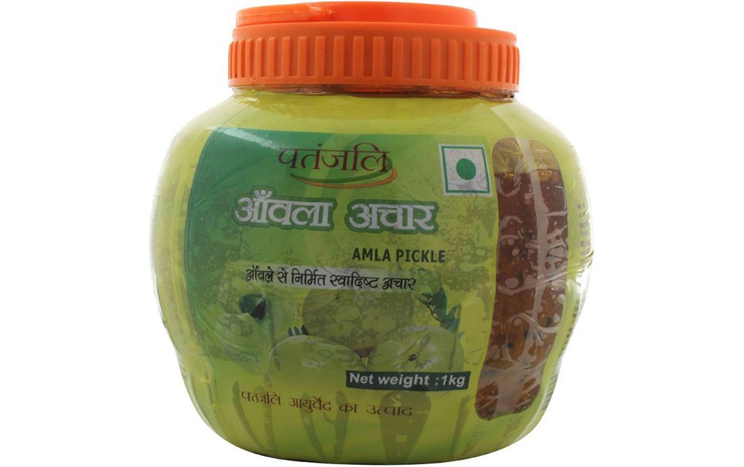 Patanjali Amla Pickle    Plastic Jar  1 kilogram